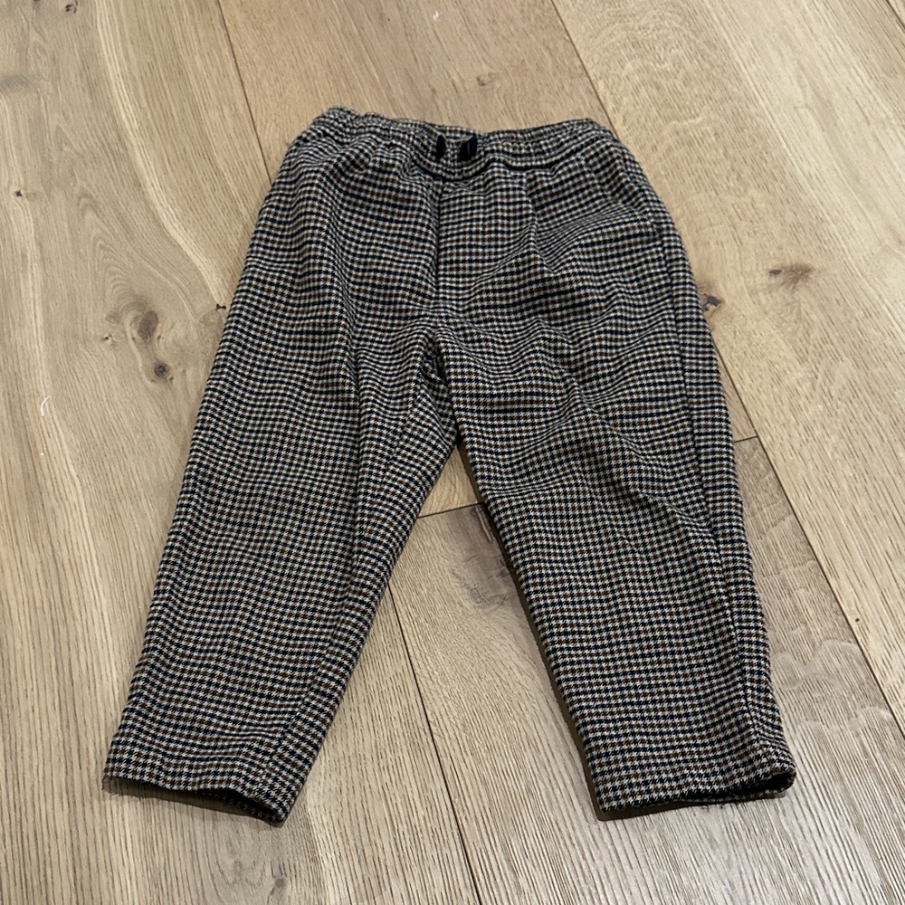 Zara baby Kids Checkered Pants 18/24m